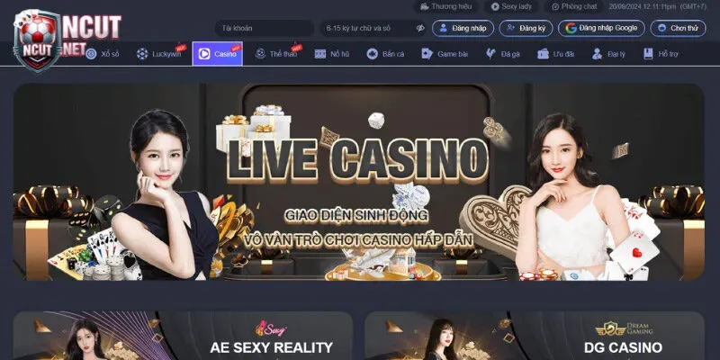 EE88 – Nhà cái đẳng cấp trong lĩnh vực casino trực tuyến 5 Casino live EE88 hấp dẫn