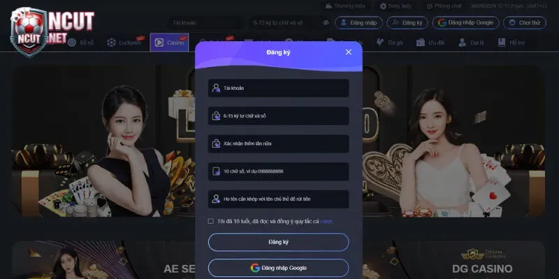 EE88 – Nhà cái đẳng cấp trong lĩnh vực casino trực tuyến 6 Hướng dẫn lính mới đăng ký EE88 thành công 100%