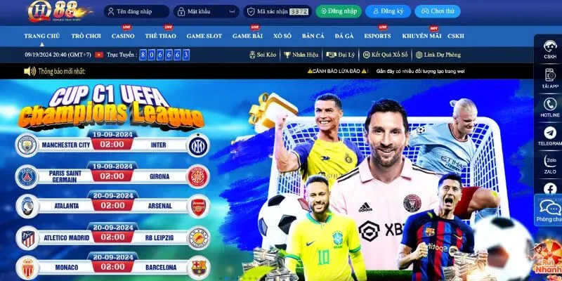 QH88 - Nhà cái đang trải nghiệm