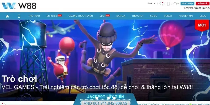 W88 - Trang web uy tín và đa dạng