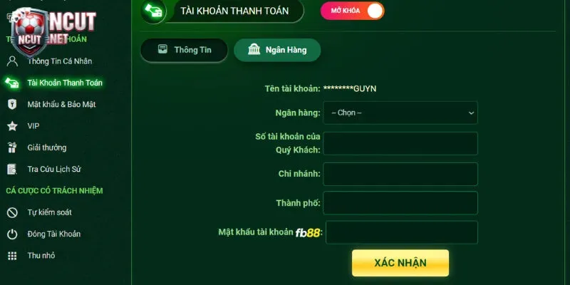 Hướng dẫn rút tiền FB88