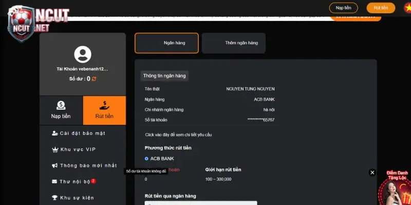 23Win - Quy Trình Nạp Và Rút Tiền Chuẩn Xác Cho Tân Thủ 4 Những lưu ý quan trọng khi nạp và rút tiền 23Win
